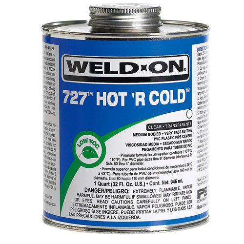 CE 727HP - PVC CEMENT/GLUE 074313 : 